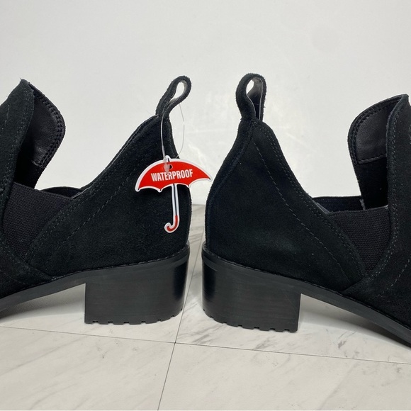 New! Blondo Sandra Black Suede Bootie 7 1/2 M - Picture 7 of 15